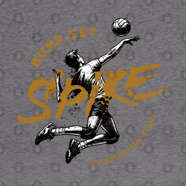 Bump Set Spike Volleyball graphic by Volleyball Merch